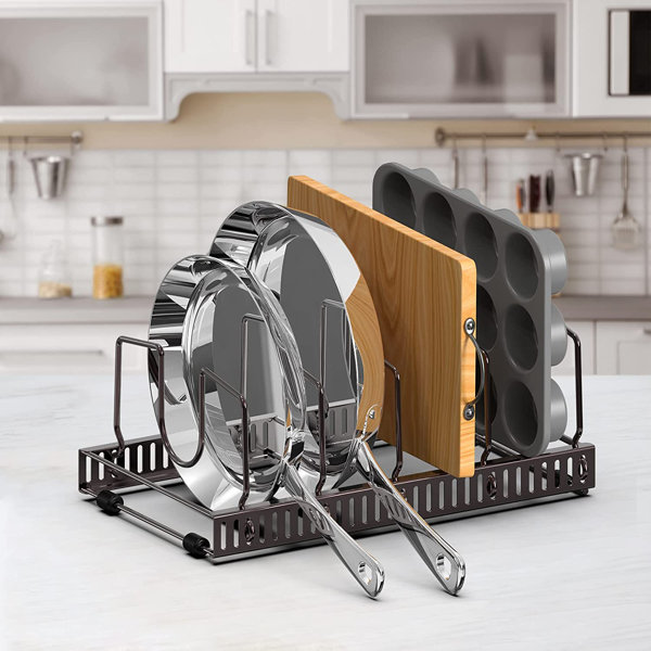 Belfry Kitchen Countertop Pot Rack Wayfair.co.uk